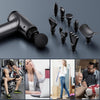 Mitimi Massage Gun Deep Tissue, Handheld Electric Muscle Massager, High Intensity Percussion Massage Device for Pain Relief with 9 Attachments & 30 Speed
